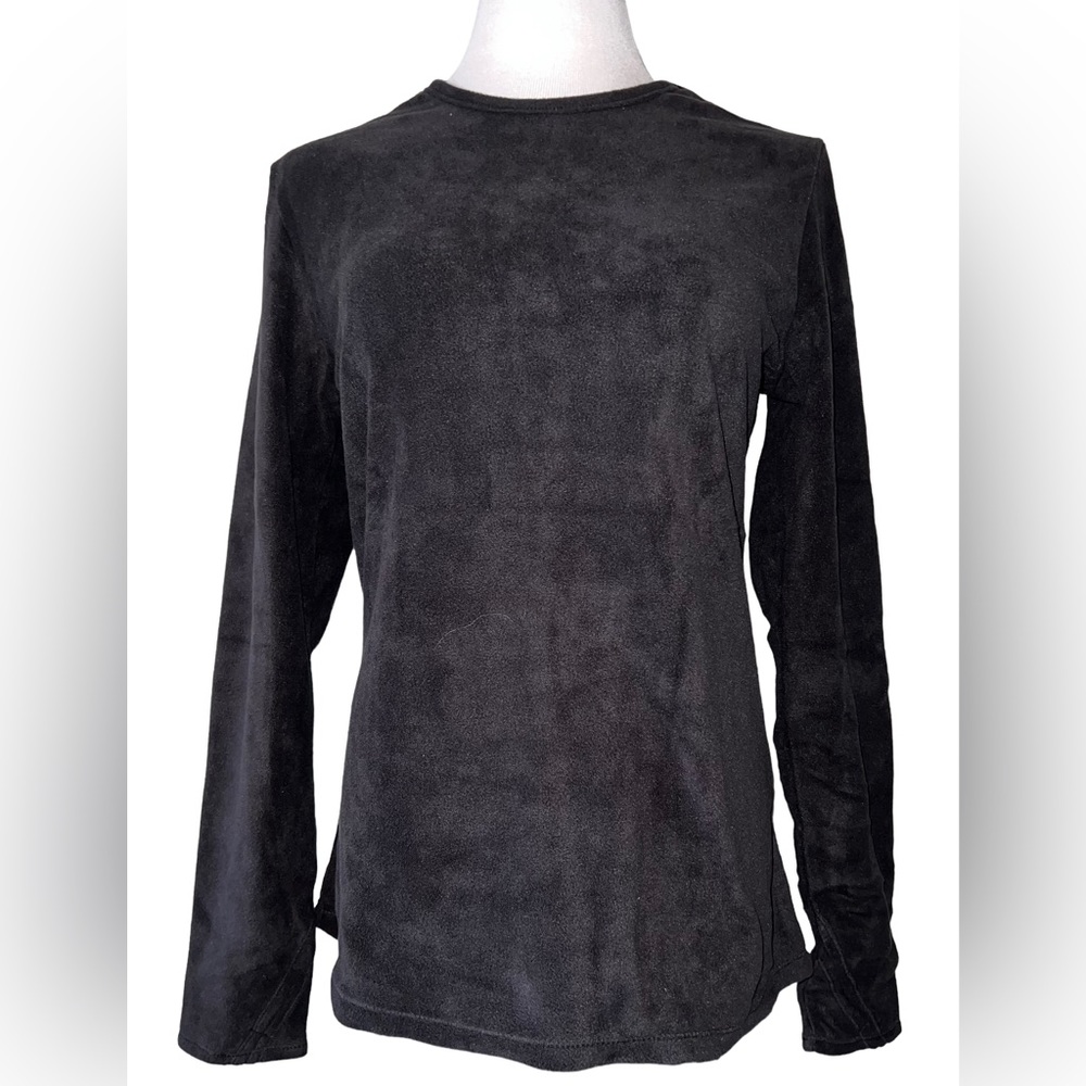 Cuddl Duds Chill Chasers Stretch Fleece Warm Layers Long Sleeve Crew Top CD8486